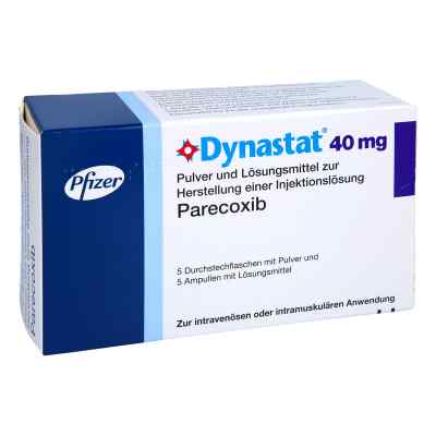 Dynastat 40 mg Plv.u.lösungsm.z.her.e.inj.-lsg. 5 stk von Pfizer Pharma GmbH PZN 02410009