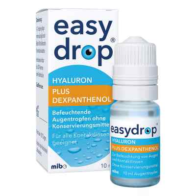 Easydrop Hyaluron plus Dexpanthenol Augentropfen 10 ml von MIBE GmbH Arzneimittel PZN 14211976