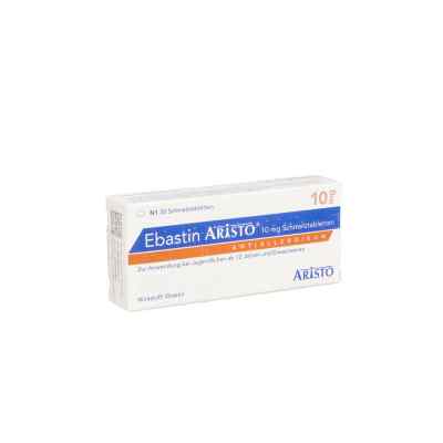 Ebastin Aristo 10 mg Schmelztabletten 20 stk von Aristo Pharma GmbH PZN 10114124