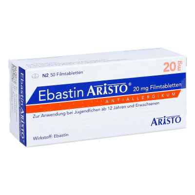 Ebastin Aristo 20mg 50 stk von Aristo Pharma GmbH PZN 05746655