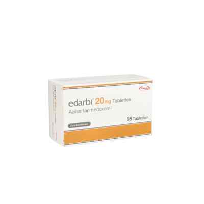 Edarbi 20 mg Tabletten 98 stk von TAKEDA GmbH PZN 09253004