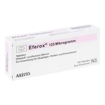 Eferox 125 Mikrogramm Tabletten 100 stk von Aristo Pharma GmbH PZN 04315166