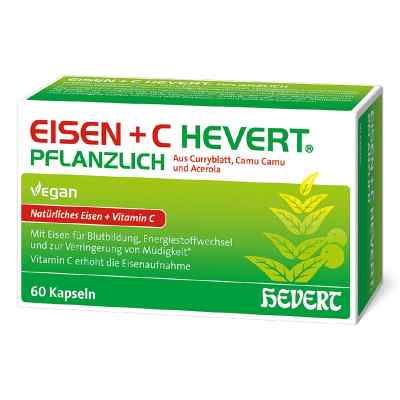 Eisen+C Hevert Pflanzlich Kapseln