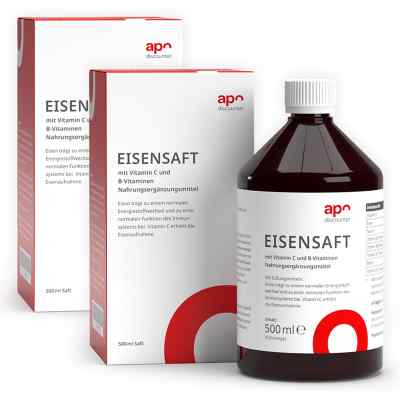 Eisensaft mit Vitamin B und C von apodiscounter