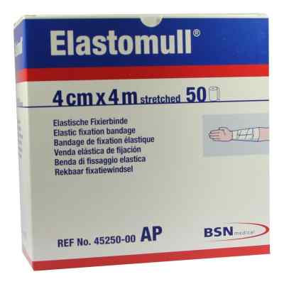 Elastomull 4 cmx4 m elastisch Fixierb.45250 50 stk von BSN medical GmbH PZN 00633780