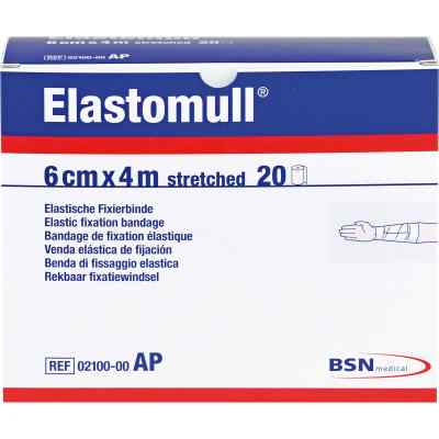 Elastomull 6 cmx4 m elastisch Fixierb. 20 stk von ToRa Pharma GmbH PZN 14407202