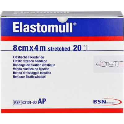Elastomull 8 cmx4 m 2101 elastisch Fixierb. 20 stk von 1001 Artikel Medical GmbH PZN 12656668
