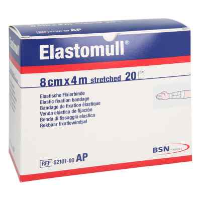Elastomull 8 cmx4 m elastisch Fixierb.2101 20 stk von adequapharm GmbH PZN 16397577
