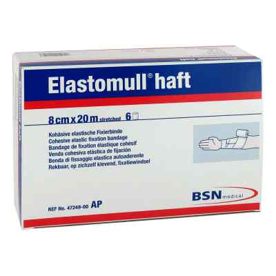 Elastomull haft 8 cmx20 m Fixierbinde 6 stk von BSN medical GmbH PZN 06618468