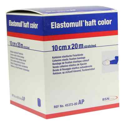 Elastomull haft color 10 cmx20 m Fixierbinde blau 1 stk von BSN medical GmbH PZN 01412561
