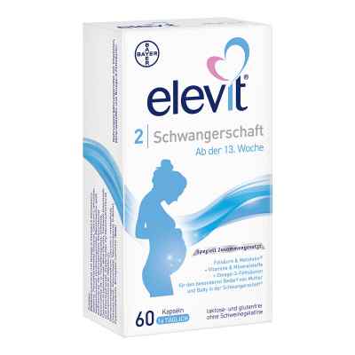 Elevit 2 Schwangerschaftsvitamine & -nährstoffe 60 stk von Bayer Vital GmbH PZN 11865950