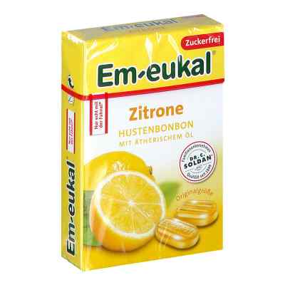 Em Eukal Bonbons Zitrone zuckerfrei Box 50 g von Dr. C. SOLDAN GmbH PZN 15877660