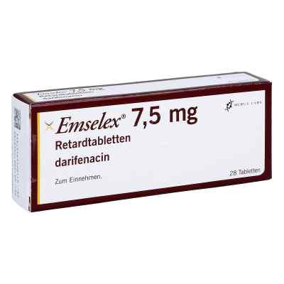 Emselex 7,5 mg Retardtabletten 28 stk von zr pharma& GmbH PZN 01754876