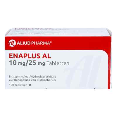 Enaplus Al 10 mg/25 mg Tabletten 100 stk von ALIUD Pharma GmbH PZN 02951107