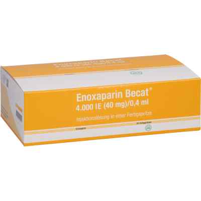 Enoxaparin Becat 4.000 I.e. 40mg/0,4ml iniecto -lsg.fs 50 stk von ROVI GmbH PZN 17976372