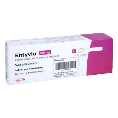 Entyvio 108 mg Injektionslösung im Fertigpen 1 stk von TAKEDA GmbH PZN 15894581