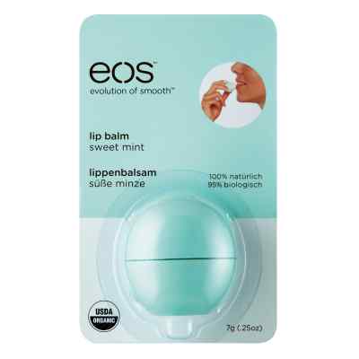 Eos Sweet Mint Organic Lip Balm Blister 1 stk von WEPA Apothekenbedarf GmbH & Co K PZN 11340414