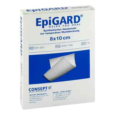 Epigard Verband 8x10 cm 10 stk von Biovision GmbH PZN 02251048