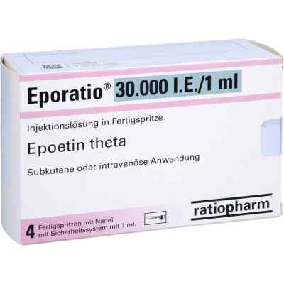 Eporatio 30.000 I.e./1,0ml iniecto lsg.i.fertigspr.sd 4X1 ml von HAEMATO PHARM GmbH PZN 16808098
