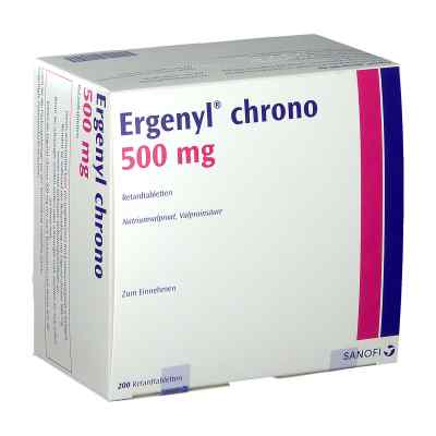 Ergenyl Chrono 500 Retardtabletten 200 stk von Sanofi-Aventis Deutschland GmbH PZN 06305841