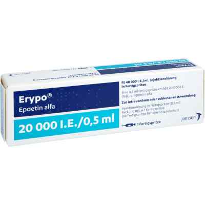 Erypo Fs 20.000 I.e./0,5 ml Fertigspritzen 0.5 ml