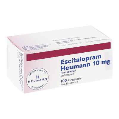 Escitalopram Heumann 10mg 100 stk von HEUMANN PHARMA GmbH & Co. Generica KG PZN 01942052