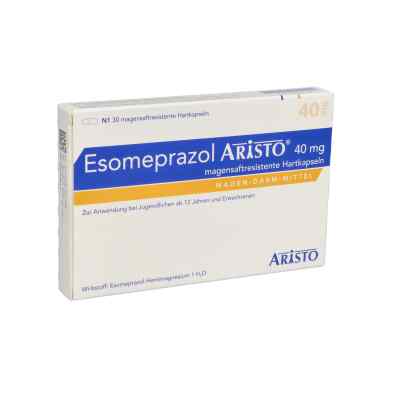 Esomeprazol Aristo 40 mg magensaftresistente Hartkapsel 30 stk von Aristo Pharma GmbH PZN 10171116