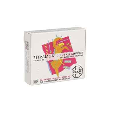 Estramon 50 transdermale Pflaster 24 stk von Hexal AG PZN 08416409