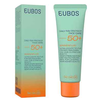 Eubos Daily Ray Protect Face Care Sonnenfluid LSF 50+