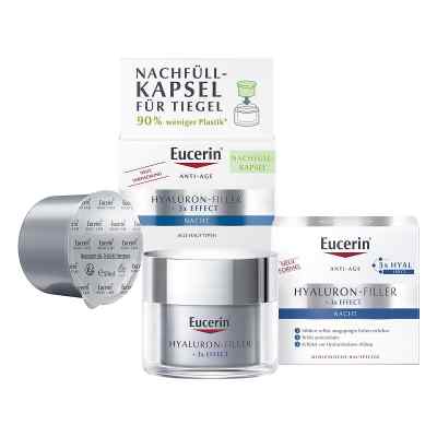 Eucerin Anti Age Hyaluron-Filler Nachtpflege + Nachfüllkapsel