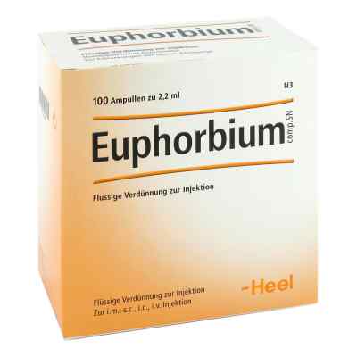 Euphorbium Compositum SN Ampullen 100 stk von Biologische Heilmittel Heel GmbH PZN 01230386