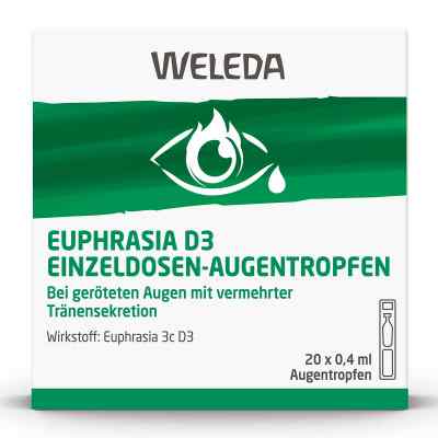 Euphrasia D3 Einzeldosen-augentropfen 20X0.4 ml von WELEDA AG PZN 10980962