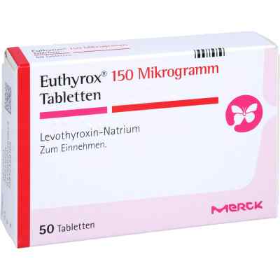 Euthyrox 150 Mikrogramm Tabletten 50 stk von Merck Healthcare Germany GmbH PZN 02050692