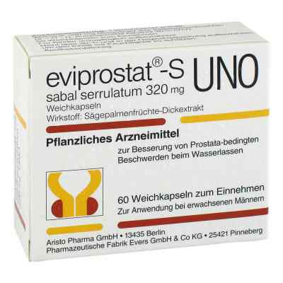 Eviprostat-S Sabal serrulatum 320 Uno 60 stk von Pharmazeutische Fabrik Evers Gmb PZN 07278046