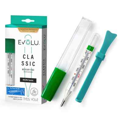 Evolu Thermometer Classic quecksilberfrei analog 1 stk von Forans Medical GmbH PZN 20391801