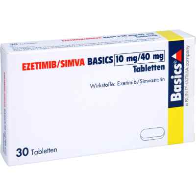 Ezetimib/simva Basics 10 mg/40 mg Tabletten 30 stk
