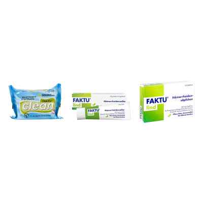 Faktu Lind Salbe + Zäpfchen + Tücher Paket