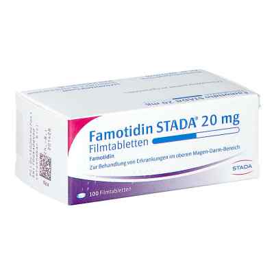 Famotidin Stada 20 mg Filmtabletten 100 stk von STADAPHARM GmbH PZN 00592704