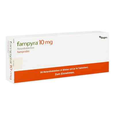 Fampyra 10 mg 4 Wochen Retardtabletten 4X14 stk von Merz Therapeutics GmbH PZN 07774058