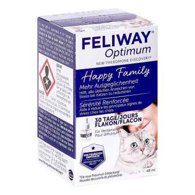 Feliway Optimum Nachfüllflakon Lösung für Vernebler für Katzen