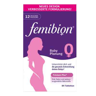 Femibion 0 Babyplanung Tabletten 84 stk von WICK Pharma - Zweigniederlassung PZN 17668713