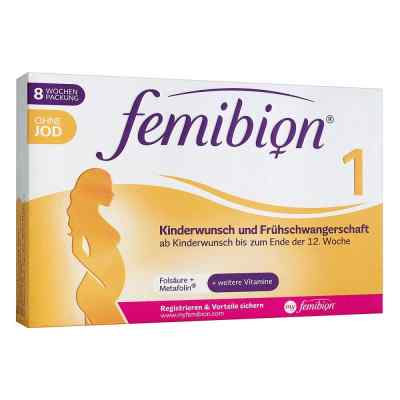 Femibion 1 Kinderwunsch+frühschwangers.o.jod Tabletten 60 stk von Procter & Gamble GmbH PZN 15199987