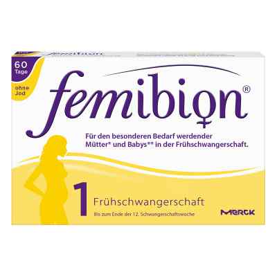 Femibion Schwangerschaft 1 D3+800 Μg Folat O.jod 60 stk von Procter & Gamble GmbH PZN 11539009
