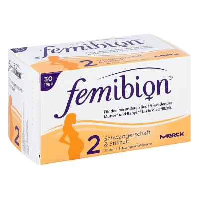 Femibion Schwangerschaft 2 D3+dha+400 Μg Folat 2X30 stk von Procter & Gamble GmbH PZN 10933678