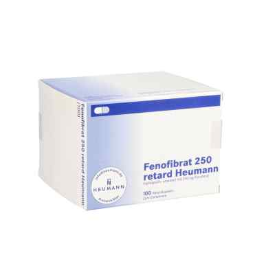 Fenofibrat 250 retard Heumann Kapseln 100 stk von HEUMANN PHARMA GmbH & Co. Generica KG PZN 08414244