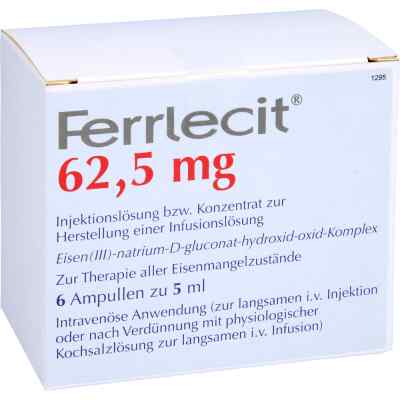Ferrlecit 62,5 mg Ampullen 6X5 ml von Docpharm GmbH PZN 16894695