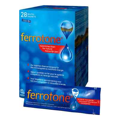 Ferrotone Natürliches Eisen Beutel 28X20 ml von Nelsons GmbH PZN 17888343
