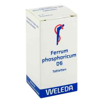 Ferrum Phosphoricum D6 Tabletten 80 stk von WELEDA AG PZN 00764588
