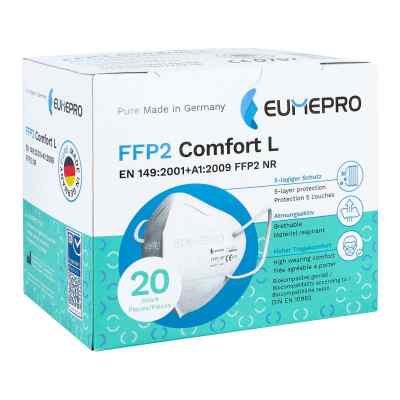 Ffp2 Maske Comfort L Made In Germany 20 stk von B2B Medical GmbH PZN 17584637