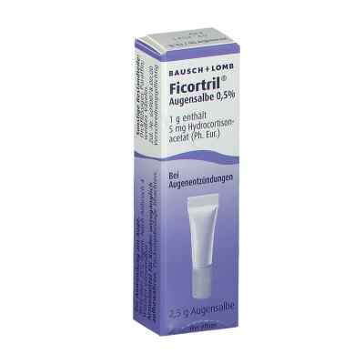 Ficortril Augensalbe 0,5% 2.5 g von Dr. Gerhard Mann Chem.-pharm.Fabrik GmbH PZN 00382993